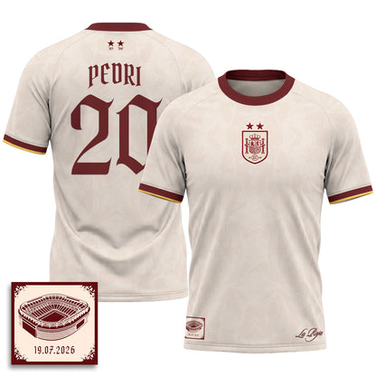 Spain 2026 Soccer Champions Vapor Jersey - Printed