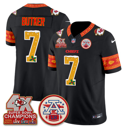 KC Xmas Edition Vapor Jersey - Stitched