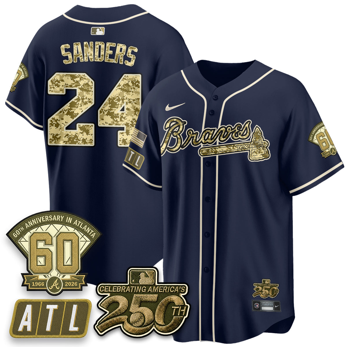 ATL Salute to Service 2026 Vapor Limited Jersey - Stitched