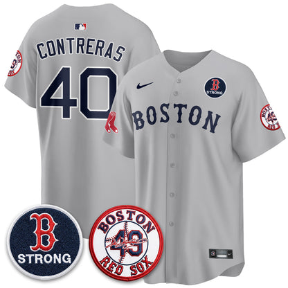 BOS Tim Wakefield Memorial Patch Vaper Premier Limited Jersey - Stitched V2