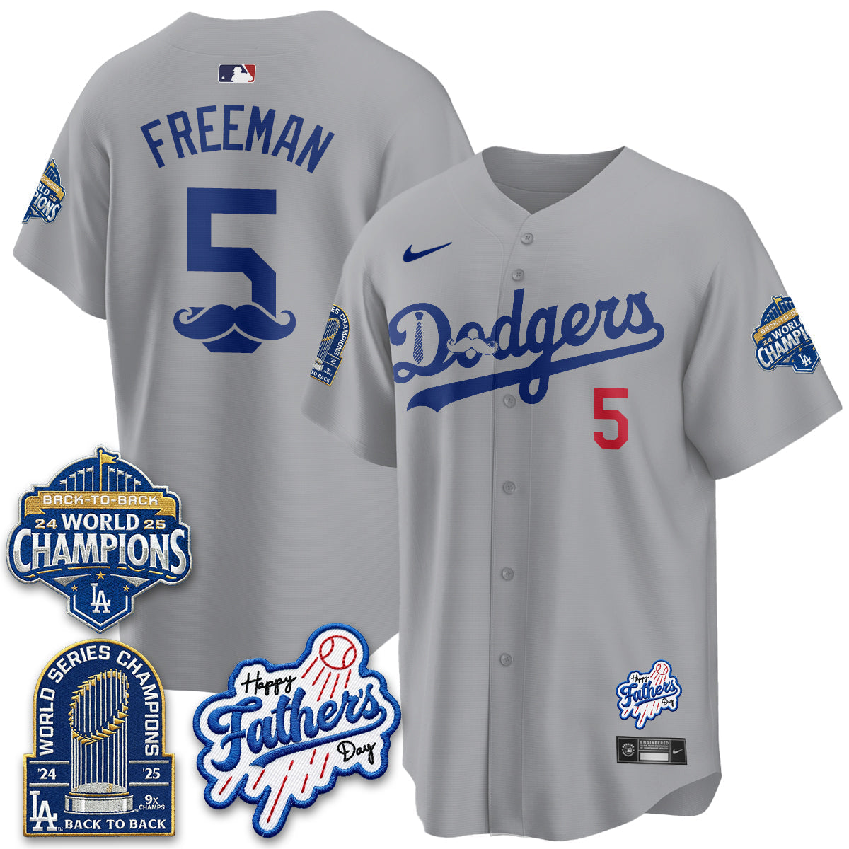 LAD Happy Father's Day 2026 Jersey - Stitched