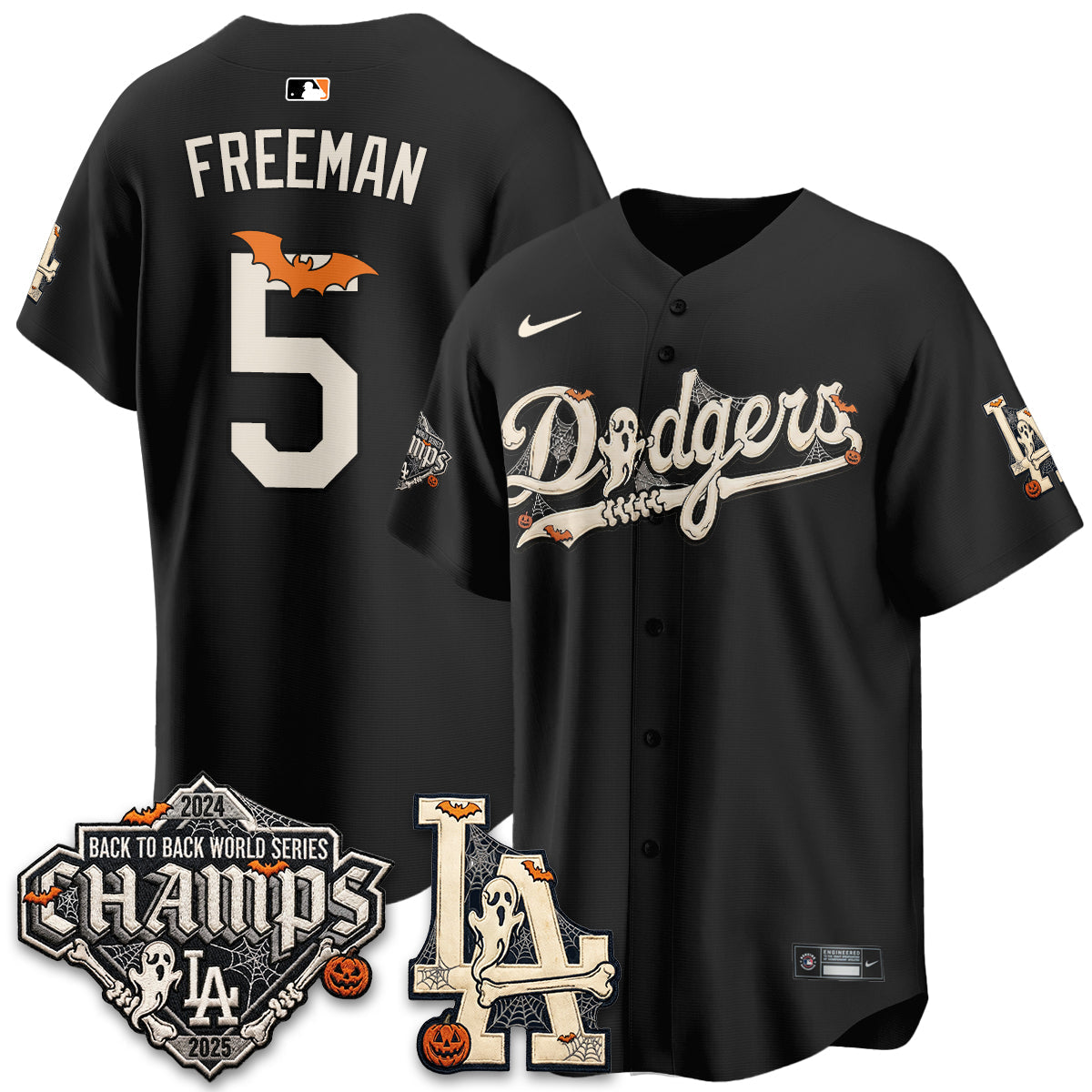LAD Halloween 2026 Vapor Jersey - Stitched-NQD