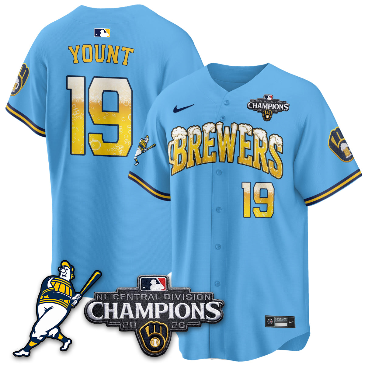 MIL 2026 NL Division Champs Vapor Jersey V2- Stitched