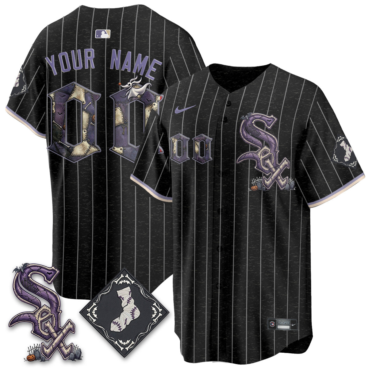 CWS Nightmare Edition Vapor Custom Jersey - Stitched