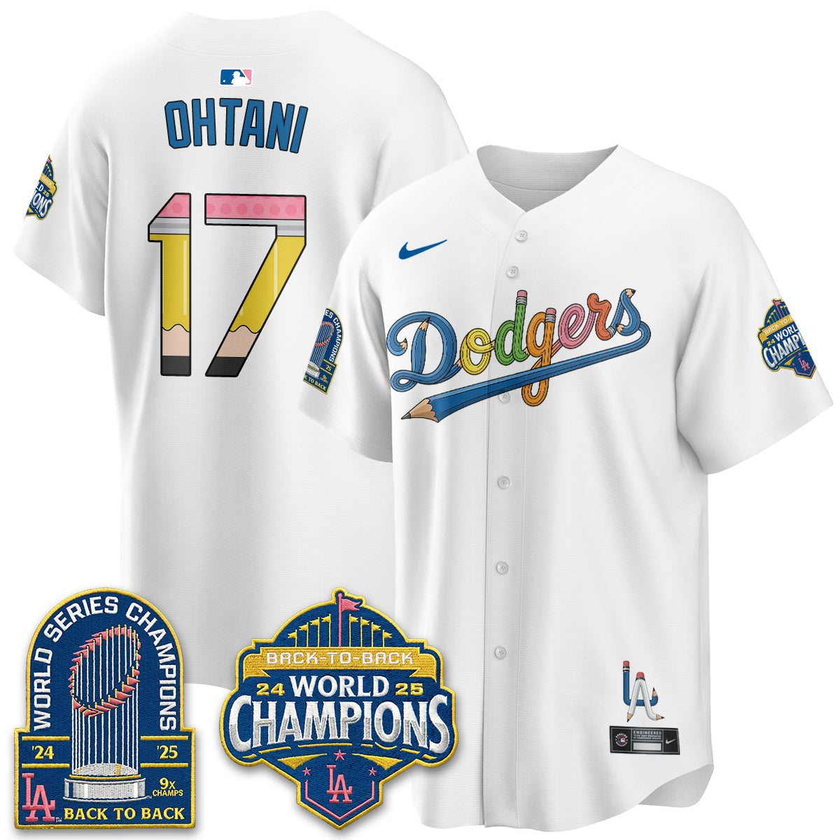 LAD x Back to School Style Vapor Jersey - Stitched