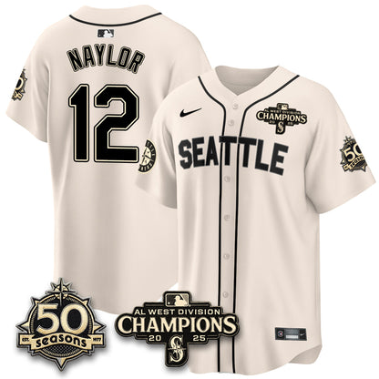 SEA Vapor Premier Limited Jersey - 50th Anniversary & AL West Division Champions - Steelheads Community Funds - Stitched