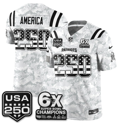 NE 2026 Salute to Service Edition Vapor Jersey - Stitched