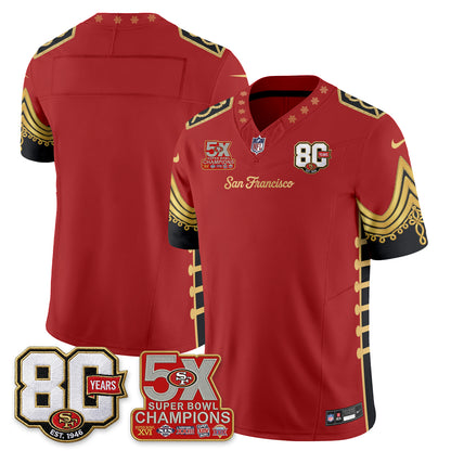 SF Xmas Nutcracker Edition Vapor Jersey - Stitched
