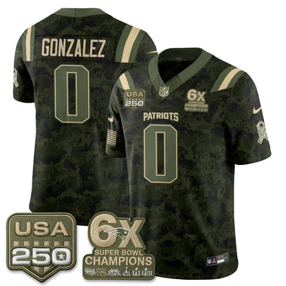 NE 2026 Salute to Service Edition Vapor Jersey - Stitched