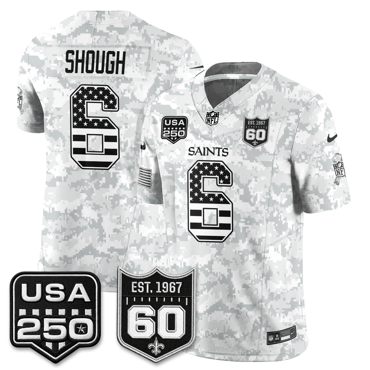 NO 2026 Salute to Service Vapor Jersey - Stitched