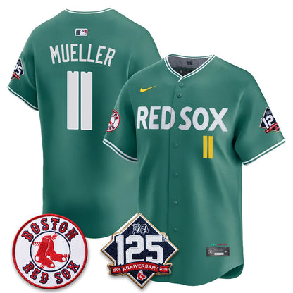 BOS 125th Anniversary Patch Vapor Jersey - Stitched-DTD