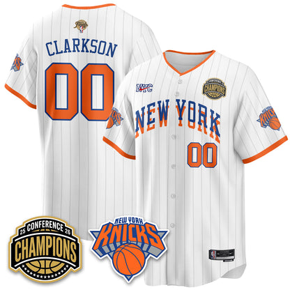 NYK 2026 NBA Finals Vapor City Edition Jersey V2- Stitched