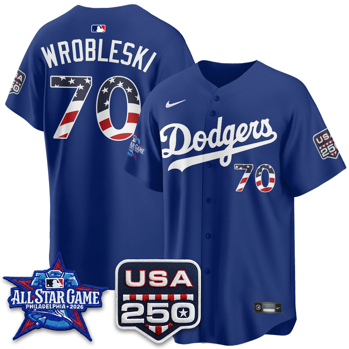 LAD 2026 All Star Edition Vapor Jersey- Stitched