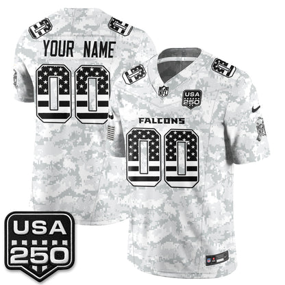 ATL 2026 Salute to Service Vapor Custom Jersey - Stitched