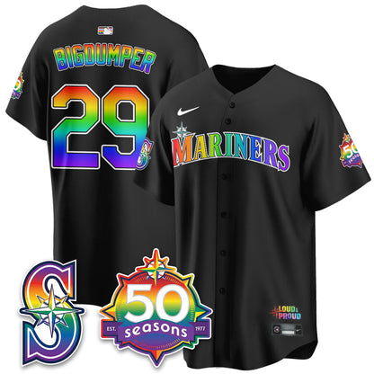 SEA Happy Pride Month Vapor Jersey - Stitched