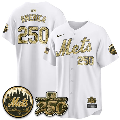 NYM Armed Forces Day Vapor Premier Limited Jersey - Stitched V2