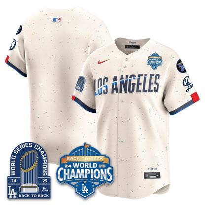 LAD Alternate Vapor Limited Jersey - 9x Champs - Stitched