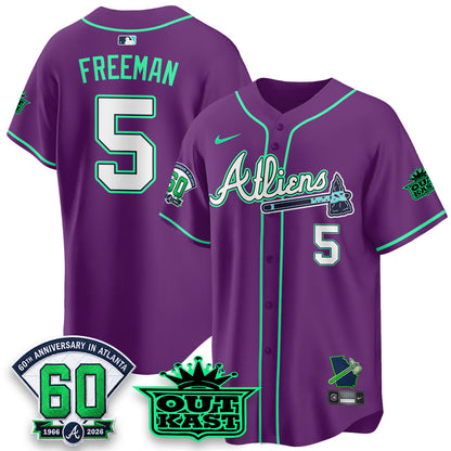 ATL x Atliens Cool Base Galaxy Version Jersey - Stitched-NQD