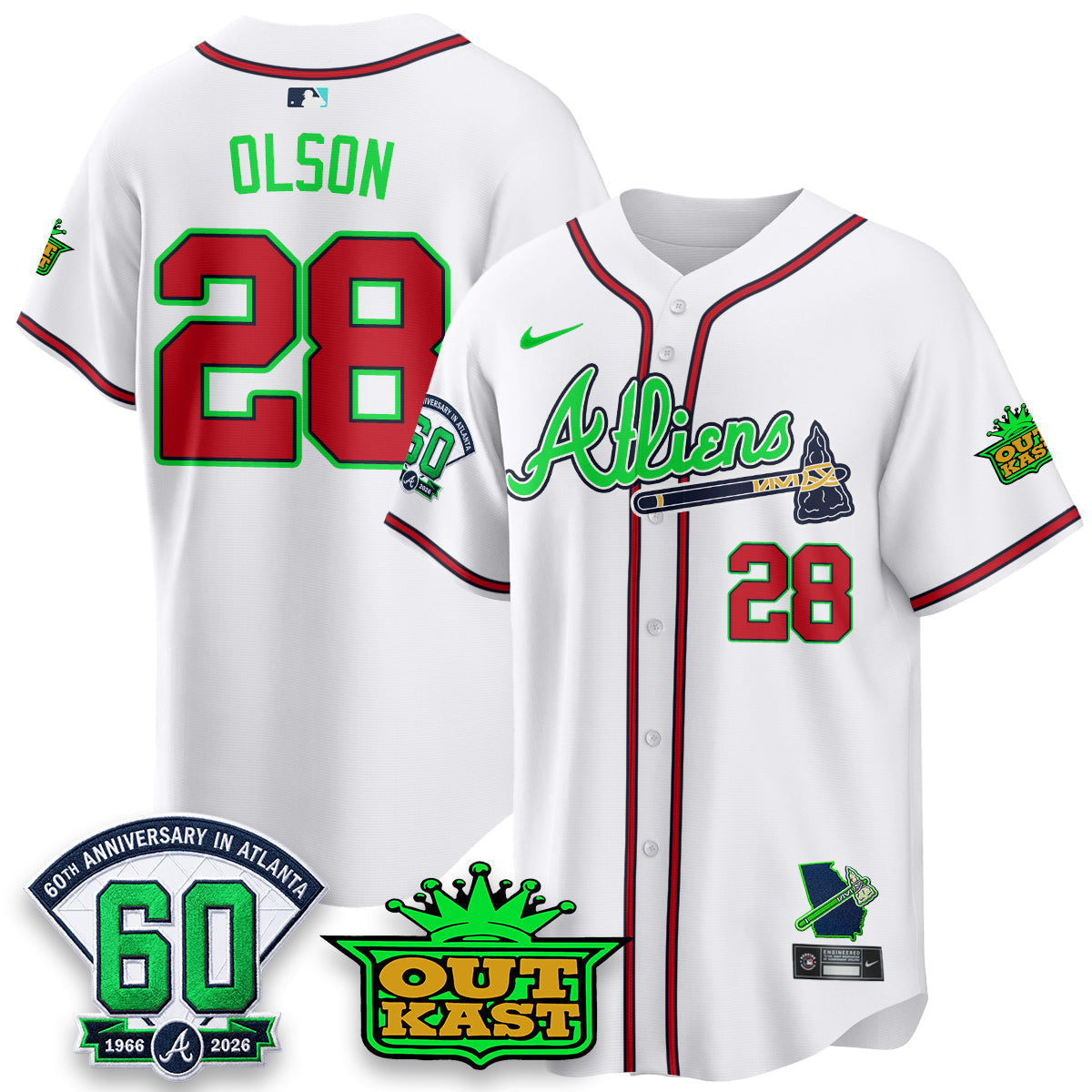 ATL x Atliens Cool Base Galaxy Version Jersey - Stitched-NQD