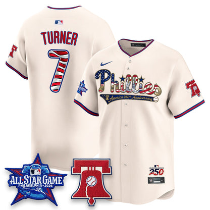 PHI 2026 Independence Day USA Vapor Limited Jersey - Stitched