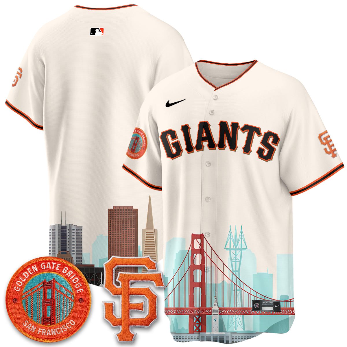 SF SF City Edition Vapor Jersey - Stitched