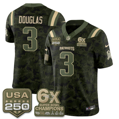 NE 2026 Salute to Service Edition Vapor Jersey - Stitched