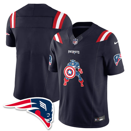 NE x Vibranium Shield Edition Vapor Jersey - Stitched
