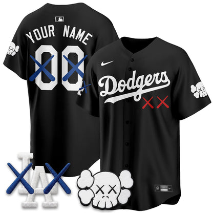 LAD x KAWS Edition Vapor Custom Jersey - Stitched