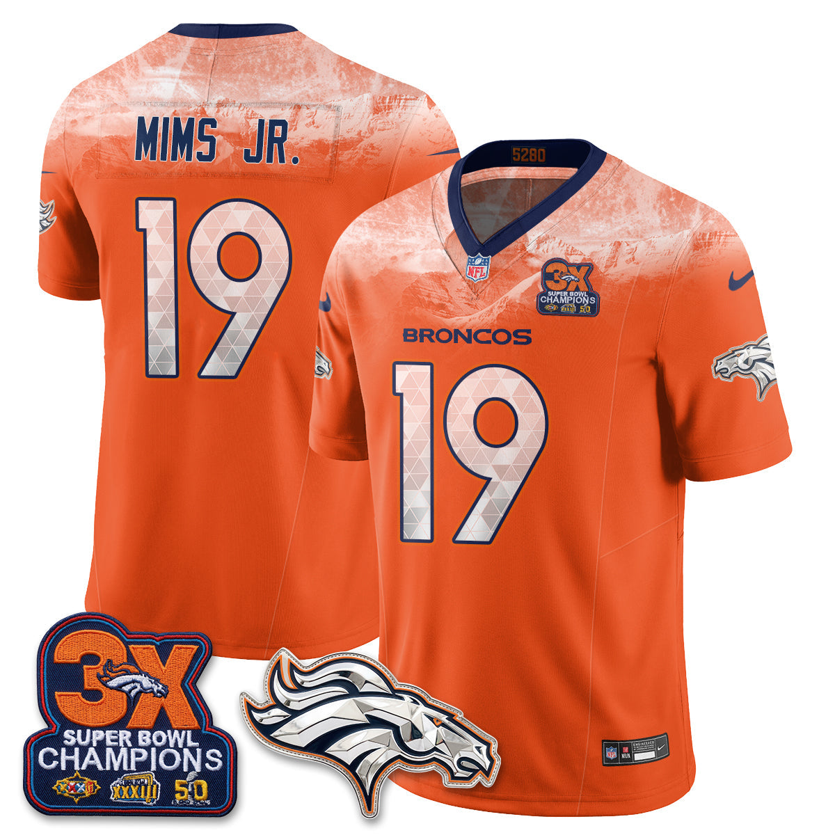 DEN Fangear Edition Vapor Jersey - Stitched