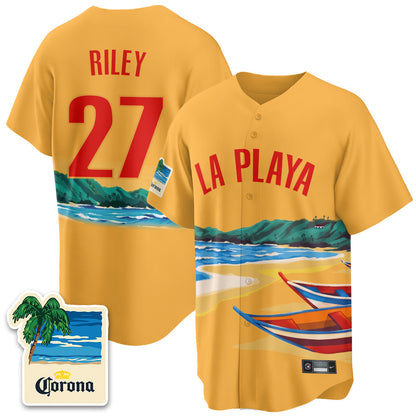 ATL Beach Connect "La Playa" Edition Vapor Jersey- Patch Stitched