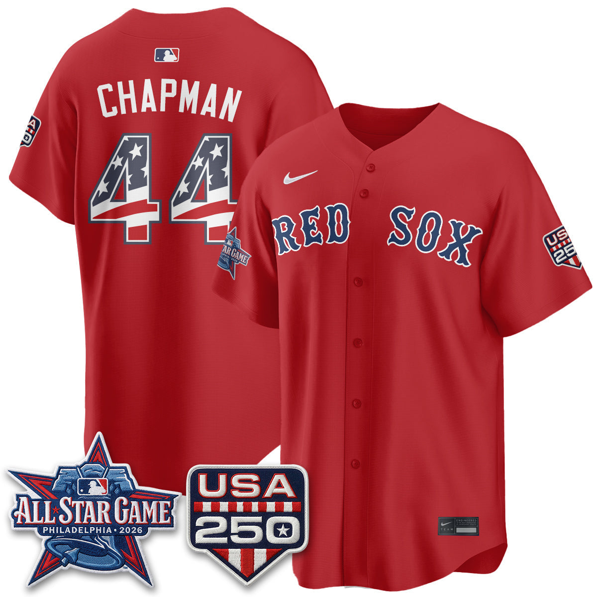 BOS 2026 All Star Edition Vapor Jersey - Stitched