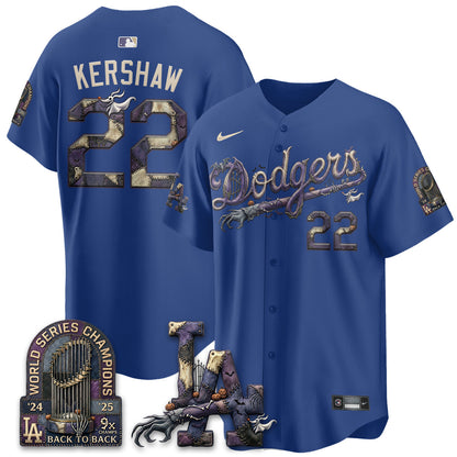 LAD Nightmare Edition Vapor Jersey - Stitched