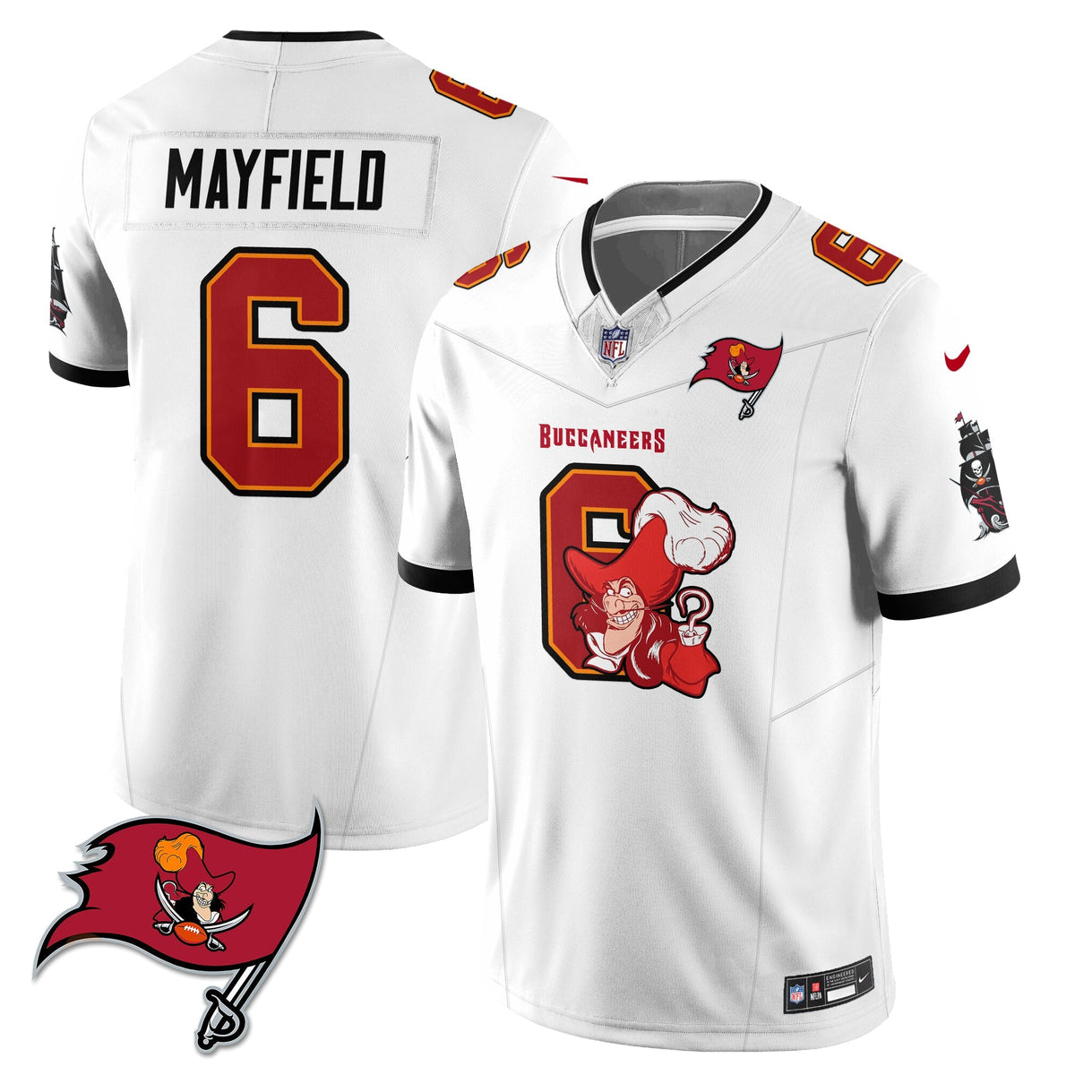 TB x Red Coat Captain Edition Vapor Jersey - Stitched