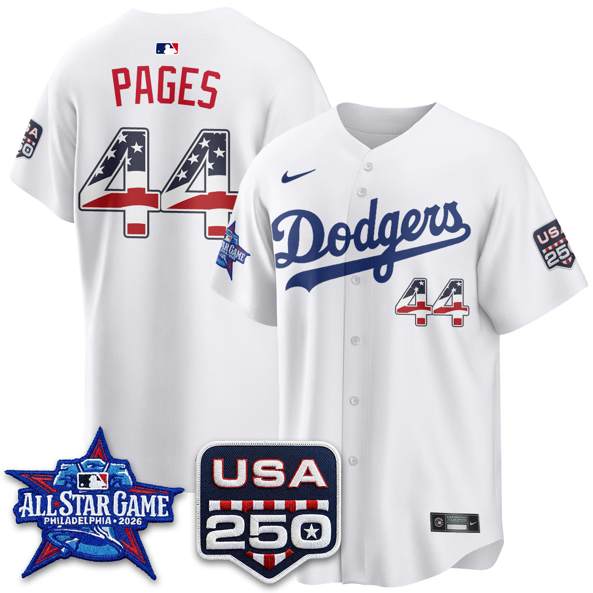 LAD 2026 All Star Edition Vapor Jersey- Stitched
