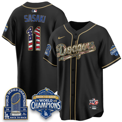 LAD 2026 Independence Day USA Vapor Limited Jersey - Stitched