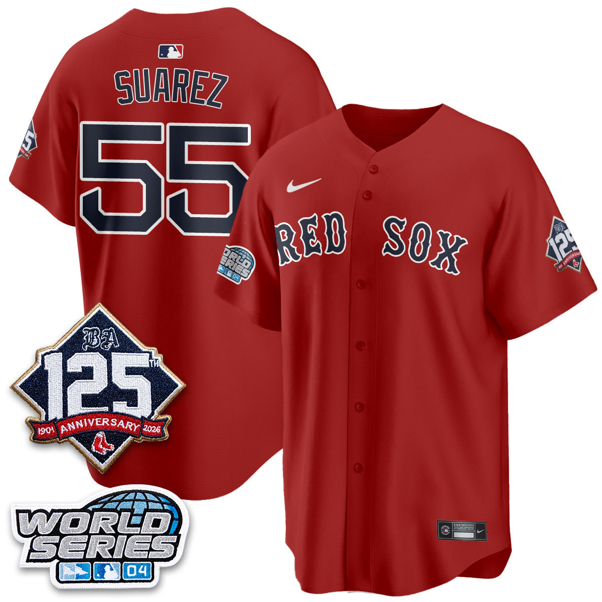 BOS Throwback 2004 Vapor Jersey - Stitched