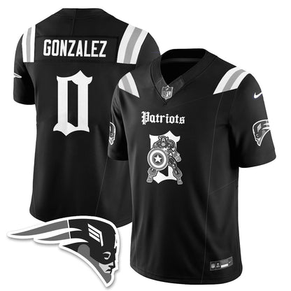 NE x Vibranium Shield Edition Vapor Jersey - Stitched