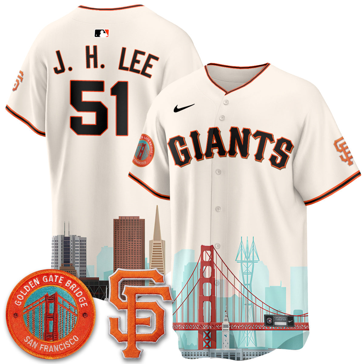 SF SF City Edition Vapor Jersey - Stitched