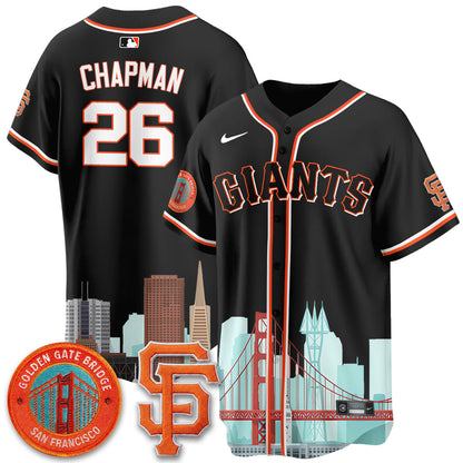 SF SF City Edition Vapor Jersey - Stitched