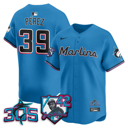 MIA 2026 Jackie Robinson New Era Vapor Limited Jersey - Stitched