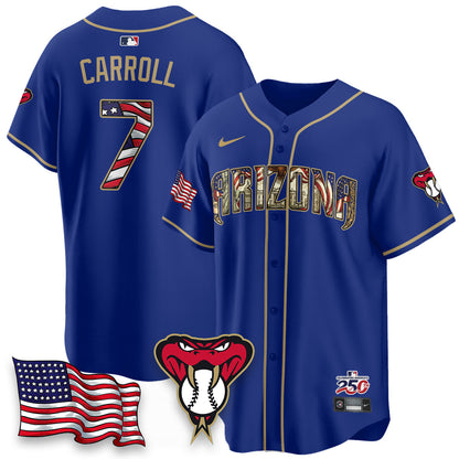 ARI 2026 Independence Day USA Vapor Limited Jersey - Stitched