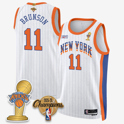 NYK 2026 Basketball Champions Vapor Jersey - Stitched