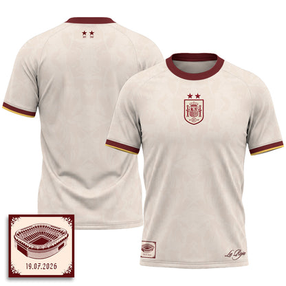 Spain 2026 Soccer Champions Vapor Jersey - Printed