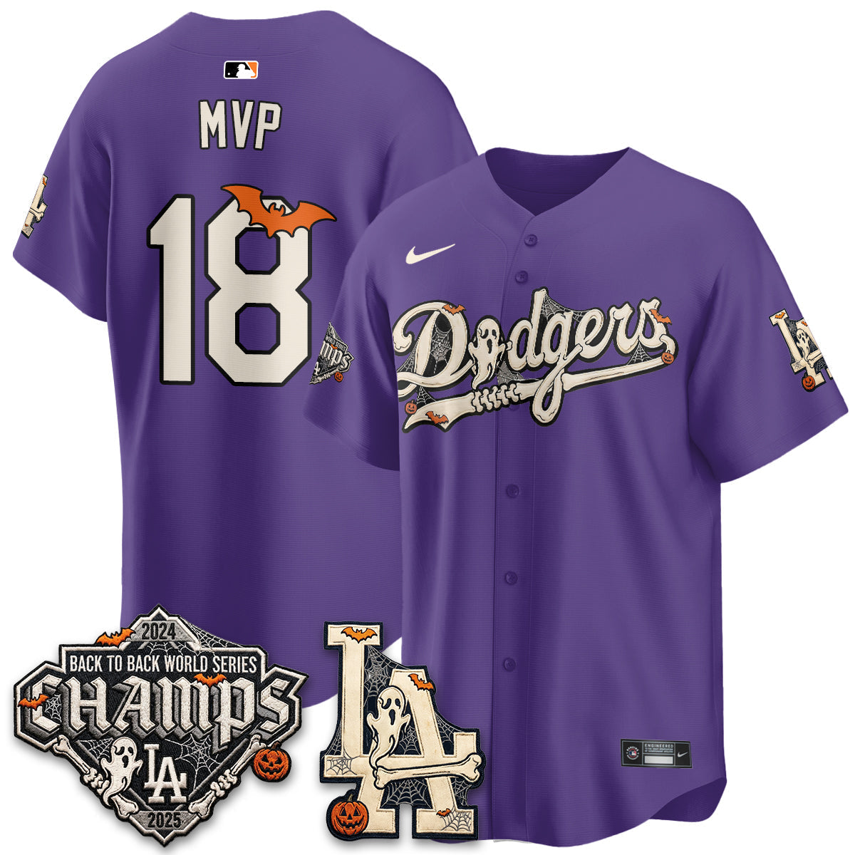 LAD Halloween 2026 Vapor Jersey - Stitched-NQD