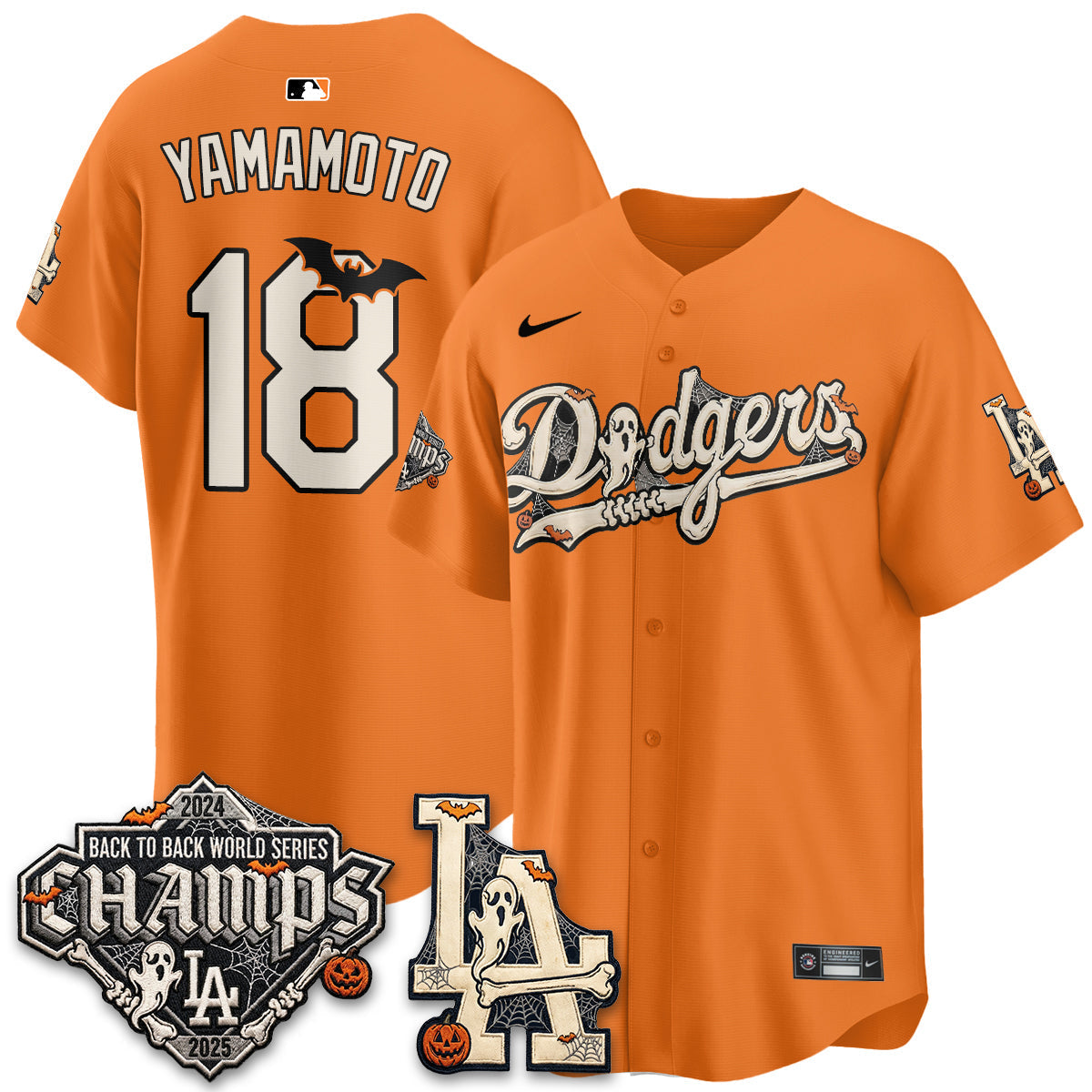 LAD Halloween 2026 Vapor Jersey - Stitched-NQD