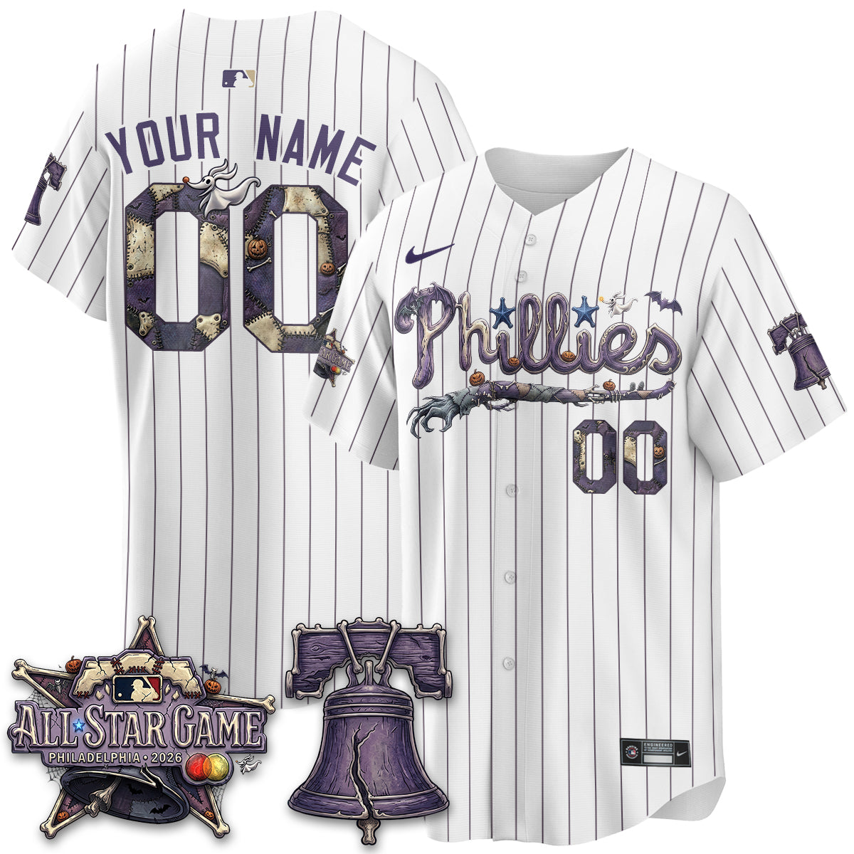 Custom PHI Nightmare Edition Vapor Jersey - Printed