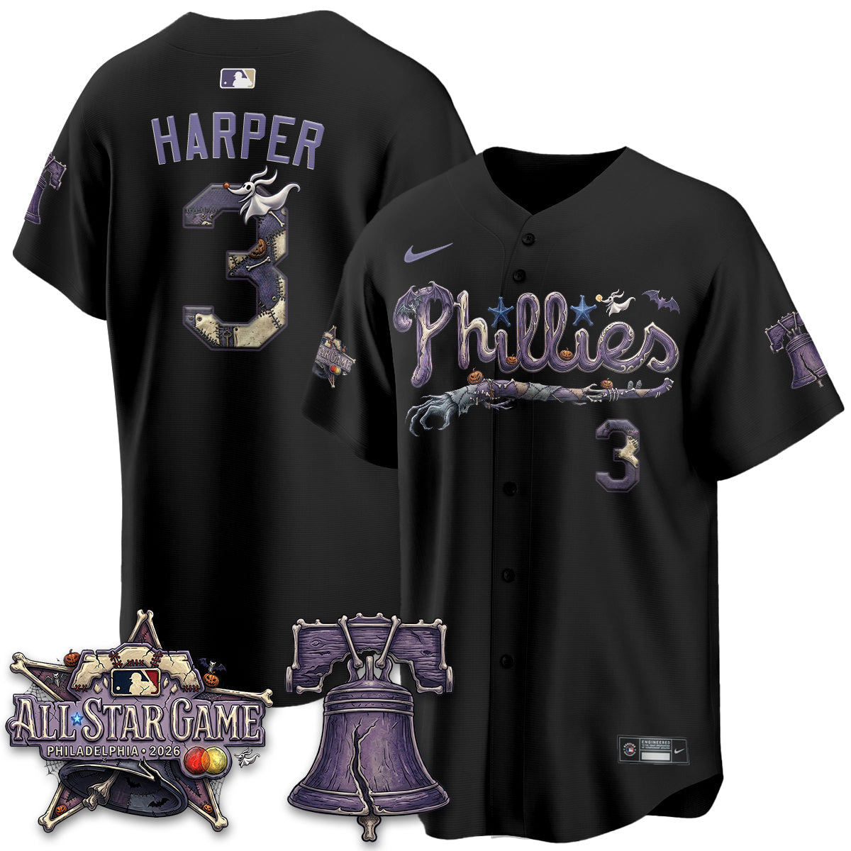 PHI Nightmare Edition Vapor Jersey - Printed-NQD