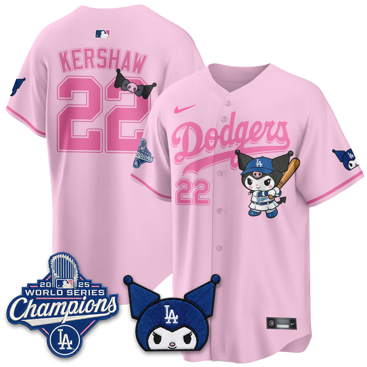 LAD Kuromi Edition Vapor Jersey - Stitched-NQD