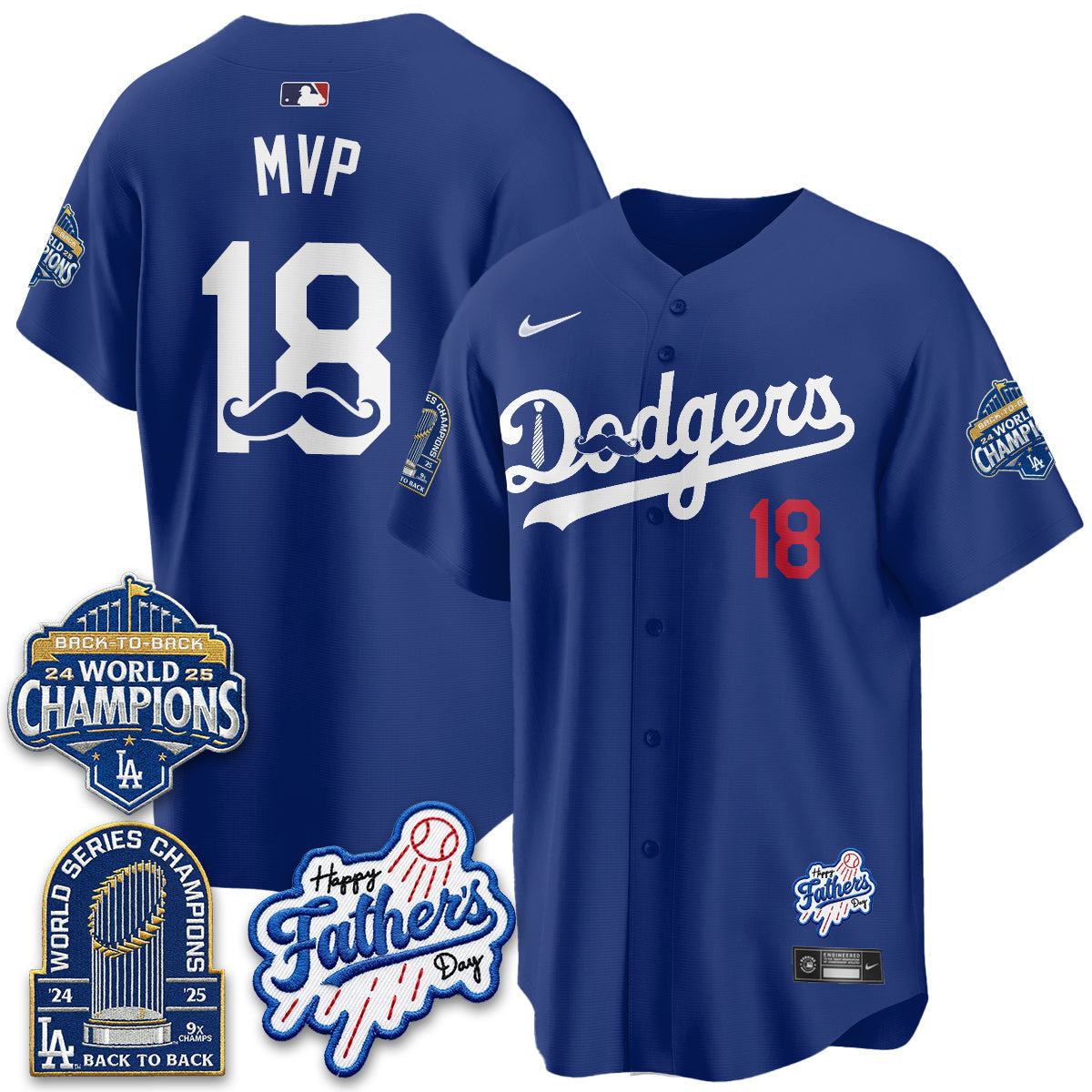 LAD Happy Father's Day 2026 Jersey - Stitched