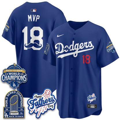 LAD Happy Father's Day 2026 Jersey - Stitched